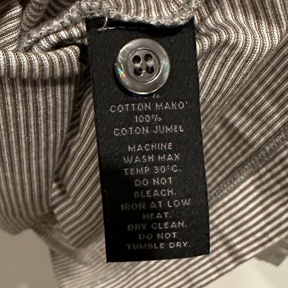 Saks Fifth Avenue Striped Polo - Picture 5 of 8